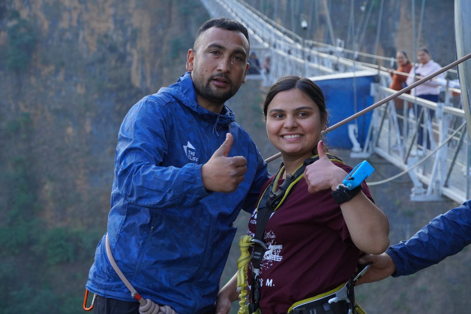 Bungee-Jumping in Nepal