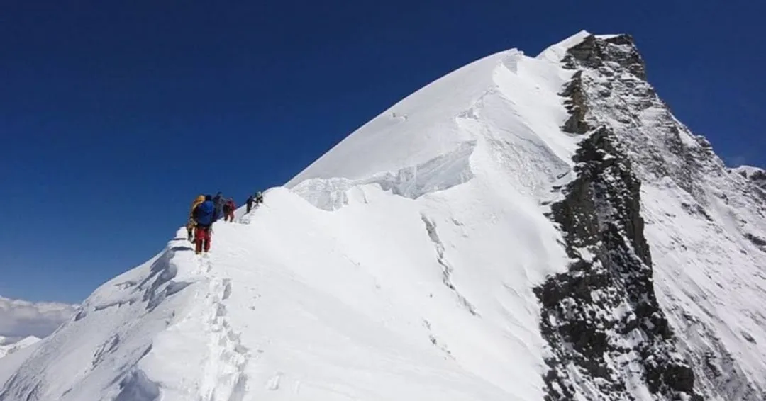Besteigung des Himlung Himal Himlung Himal Besteigung